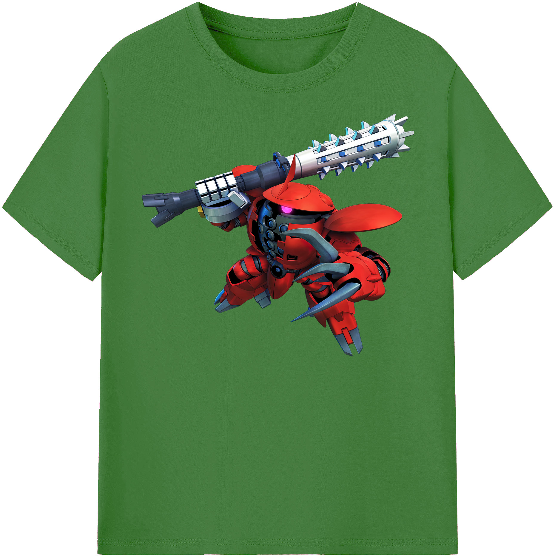 （画像用） 機動戦士ガンダム Mobile Suit Gundam レディースカジュアルプリントTシャツ（綿100％）